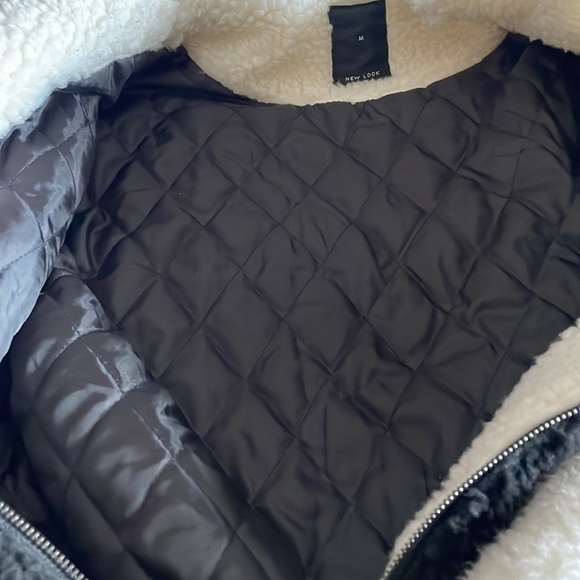 Cozy zip up sherpa jacket - Picture 4 of 5